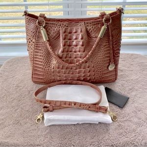 Brahmin Ruby satchel in Sandshell - New with Tag!